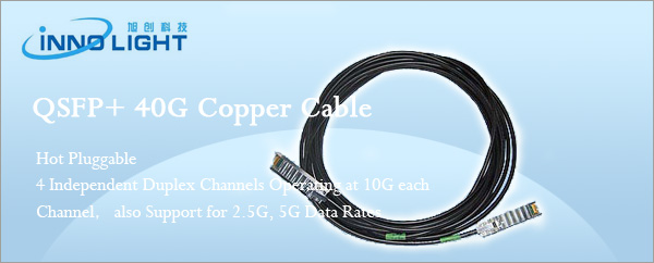 QSFP +40G Copper Cable